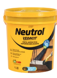 Neutrol Impermeabilizante Base Água 18L Vedacit