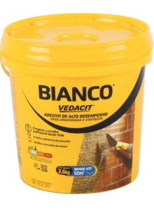 Aditivo para Chapisco Bianco 3,6kg Branco Vedacit